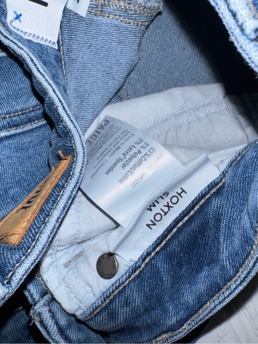PAIGE Hoxton Slim Jeans in Medium Blue Size 25 🧡 - Picture 13 of 13
